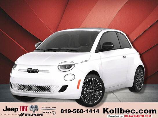 2025 FIAT 500e 2025 Glacier White