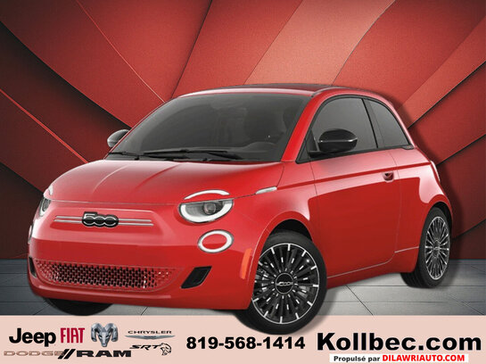 2025 FIAT 500e 2025 Red by (RED)