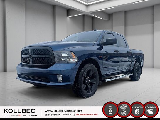 2020 RAM 1500 *** CLEAN CARFAX + NIGHT EDITION + BAS KILOM&Eacute;TRAGE *** Blue
