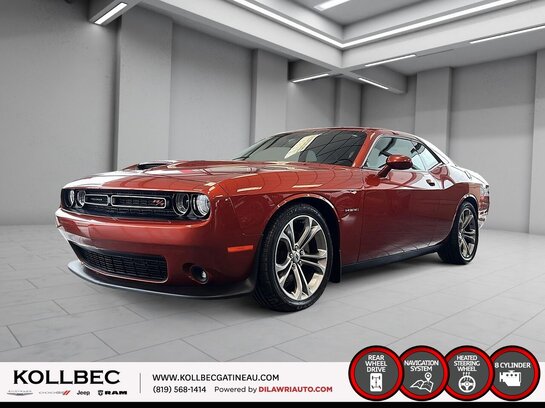 DODGE CHALLENGER *** UN PROPRIO + CLEAN CARFAX + HEMI V8 *** 2021 Orange