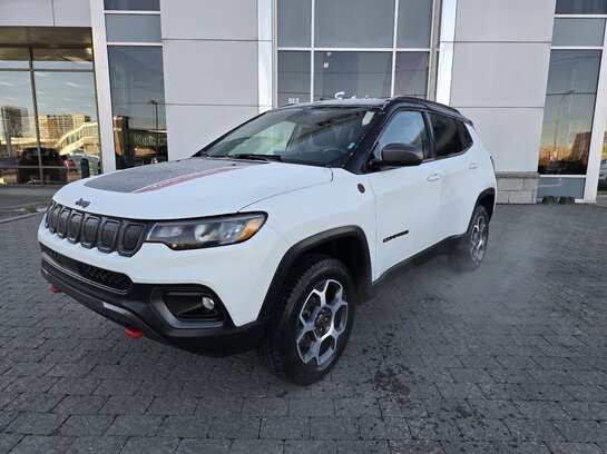 JEEP COMPASS TRAILHAWK 2022 2022 Blanc JEEP COMPASS TRAILHAWK 2022 2022 Blanc