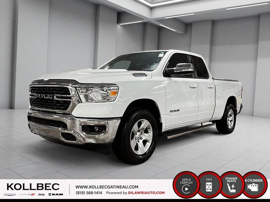 2022 RAM 1500 ***UN PROPRIO + BAS KILOM&Eacute;TRAGE*** White