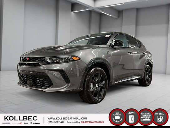 2024 Dodge Hornet *** CLEAN CARFAX + BAS KILOM&Eacute;TRAGE + HYBRIDE BRANCHABLE *** Grey