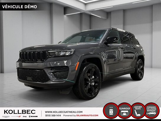 2024 Jeep Grand Cherokee *** CLEAN CARFAX + BAS KILOM&Eacute;TRAGE *** Baltic Grey Metallic