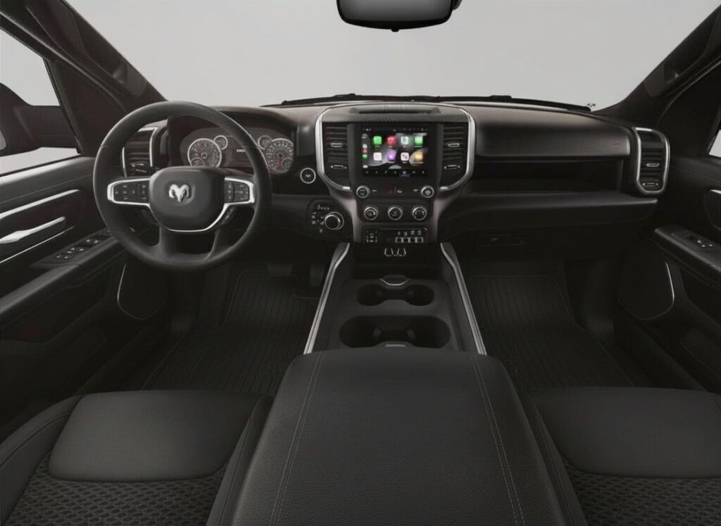 RAM 1500 Sport 2026 — habitacle et système multimédia